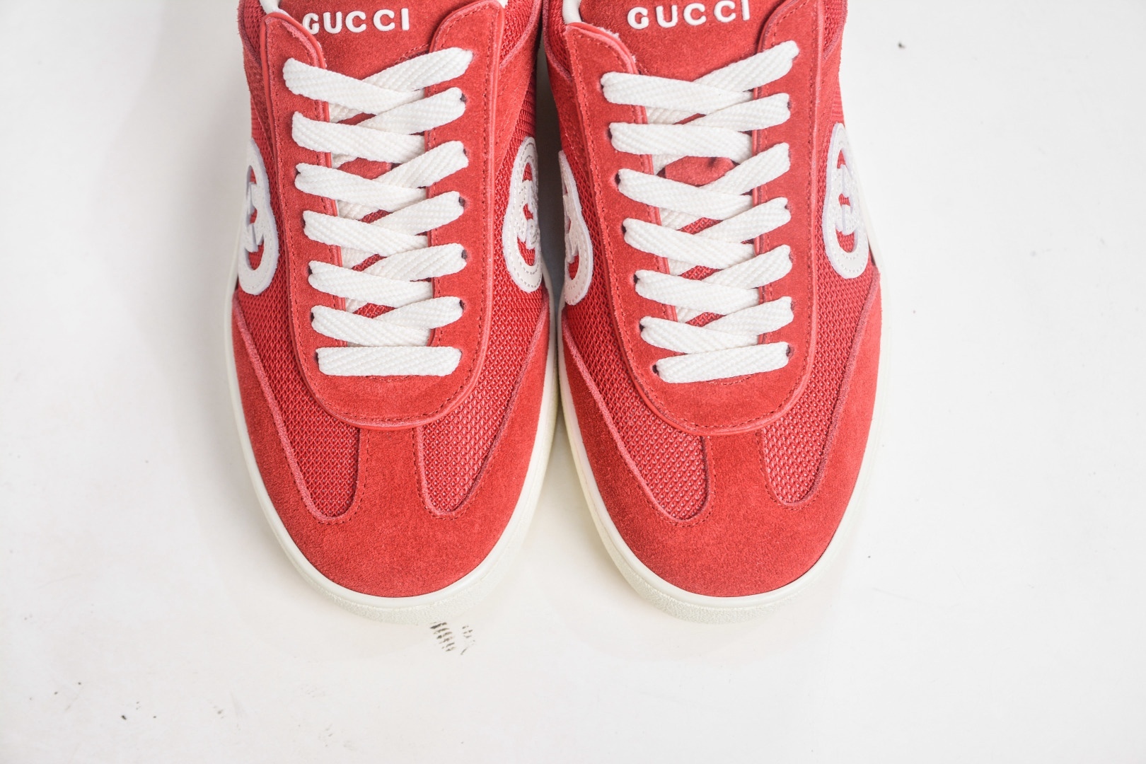 Gucci 古馳G75 圓頭系帶運動鞋
尺碼：35 36 37 38 39 40 41 42 43 44 45 46