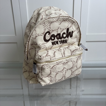 
COACH/蔻驰女士经典标志CARGO双肩包 CBD97 尺寸33*38.5*14