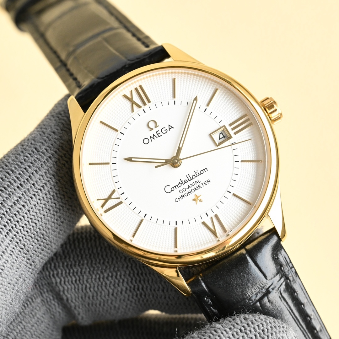 玫瑰][玫瑰]🔥 最新款主推🔥 ，👍OMEGA -歐米茄-碟飛系列⌚市場競爭主力款  ️一直被模仿  從未被超越【見證時間！把握未來，你可以有】 採用316L鋼表殼，全新原裝進口8215機芯。(經測試0返修) 表徑40毫米，厚度10mm。動力儲存48小時. 採用意大利進口牛皮    莫氏9級藍寶石玻璃，耐磨防刮花  超強防水80米!匠心之作，必屬精品🔥大廠品質！歡迎轉載！