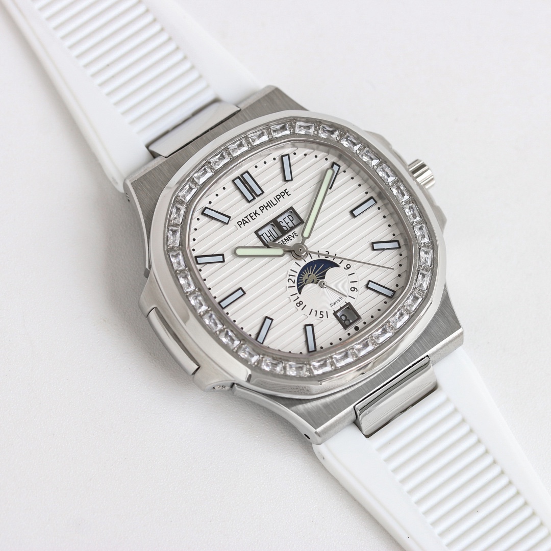 高端復刻1-1 TW推出全新 百達斐麗 PP 鸚鵡螺5726/1A🔥 百達翡麗 鸚鵡螺系列 
全新開模全新力作頂級V2版本上新！
