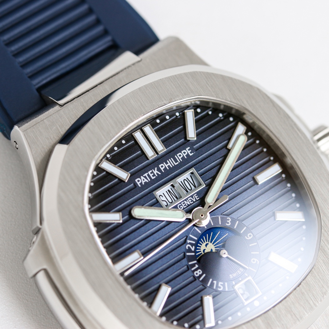 高端復刻1-1 TW推出全新 百達斐麗 PP 鸚鵡螺5726/1A🔥 百達翡麗 鸚鵡螺系列 
全新開模全新力作頂級V2版本上新！
