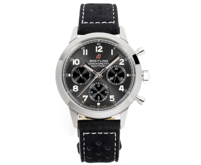 百年靈新品 BN9 越洋系列AB015212.BF26743P.A20BA.1  材質： 316L精鋼直徑： 41毫米厚度： 13.65毫米 表鏡： 鍋蓋弧面藍寶石，雙面防眩處理表底： 旋入式精鋼，透明藍寶石表冠： 非旋入式，雙密封墊機芯：7750機芯 復刻首選 精緻推薦男士多功能機械腕表 ，精心打造超真實實物圖拍攝。