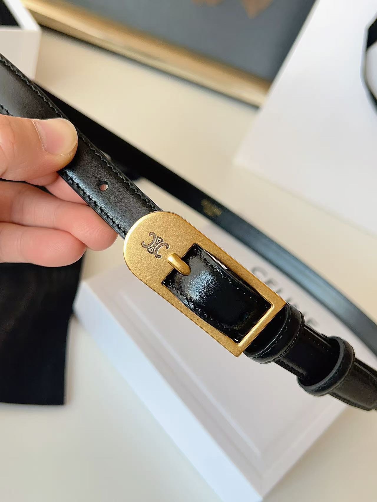 
上新～塞琳💋意大利🚢原廠皮料女士尺寸1.8CM進口爐內五金並非市場iT水調五金所見所得