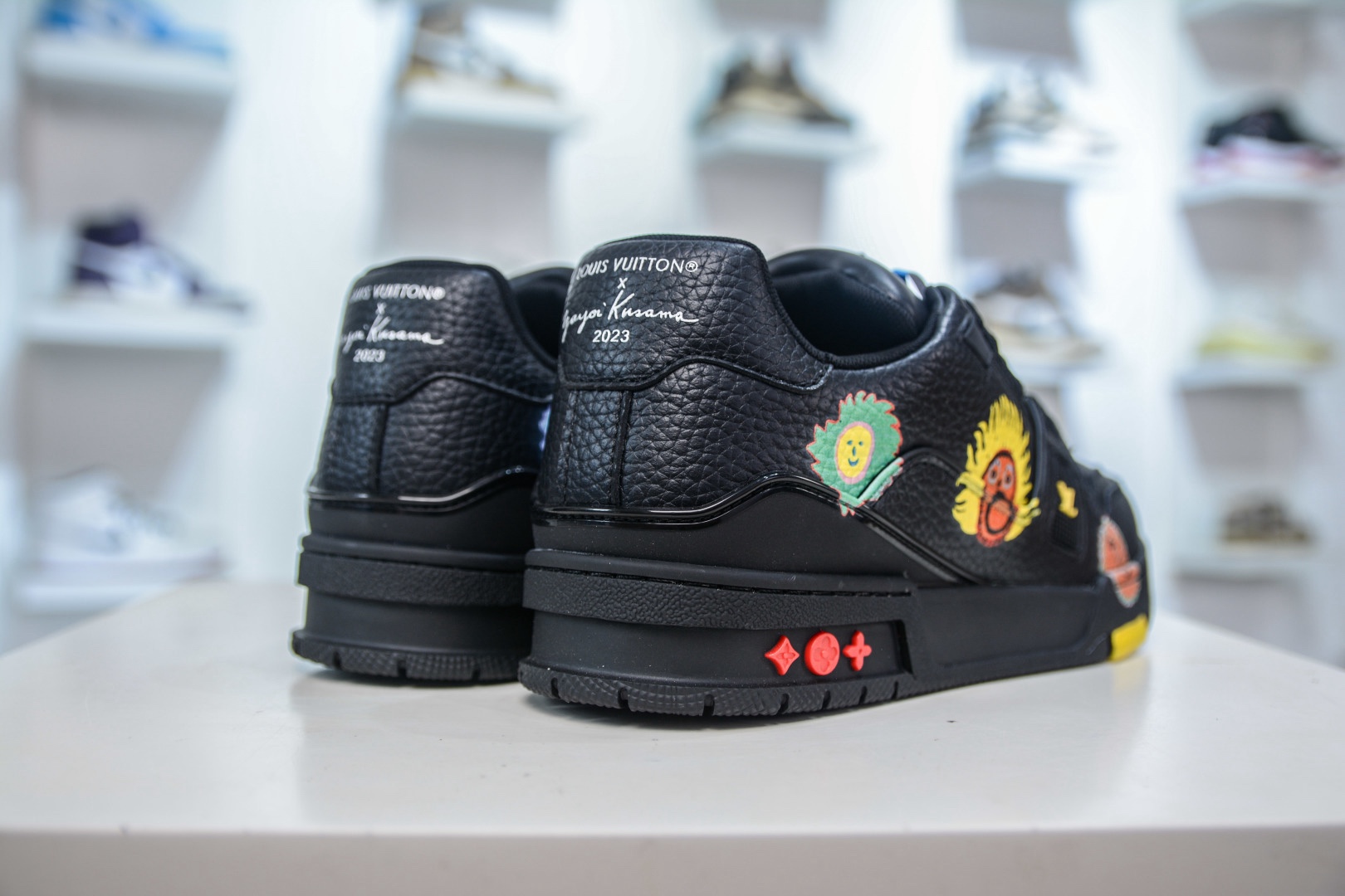 Louis Vuitton Trainer lv時裝走秀運動鞋板鞋SIZE：36 37 38 39 40 41 42 43 44 45