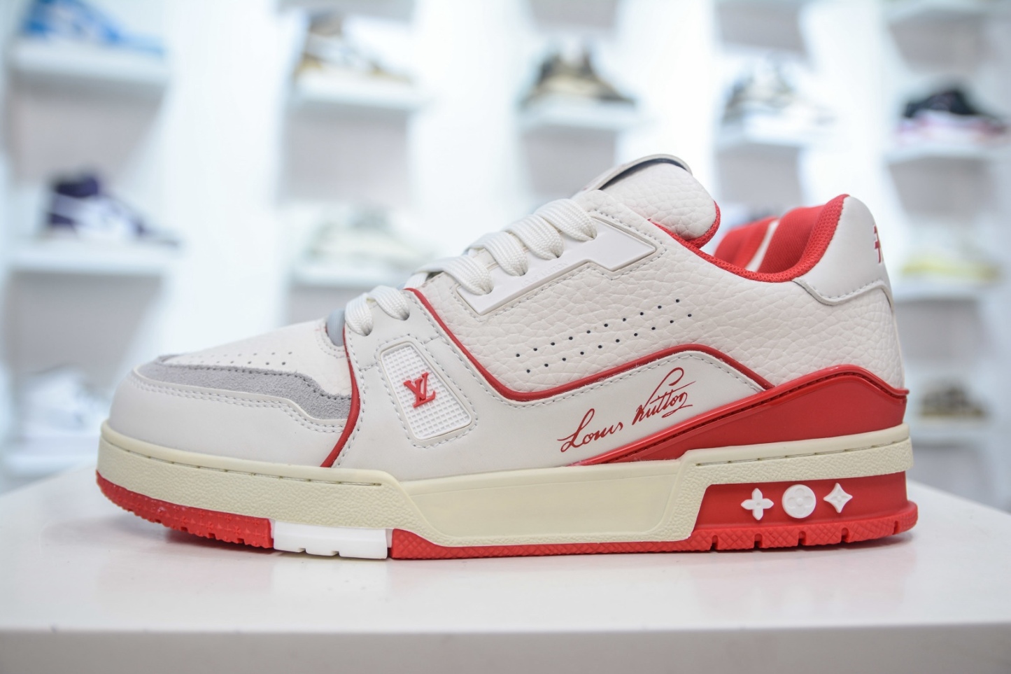 Louis Vuitton Trainer lv時裝走秀運動鞋板鞋 SIZE：36 37 38 39 40 41 42 43 44 45