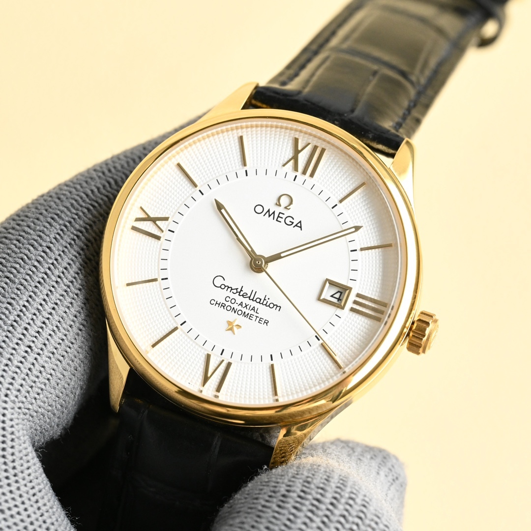 玫瑰][玫瑰]🔥 最新款主推🔥 ，👍OMEGA -歐米茄-碟飛系列⌚市場競爭主力款  ️一直被模仿  從未被超越【見證時間！把握未來，你可以有】 採用316L鋼表殼，全新原裝進口8215機芯。(經測試0返修) 表徑40毫米，厚度10mm。動力儲存48小時. 採用意大利進口牛皮    莫氏9級藍寶石玻璃，耐磨防刮花  超強防水80米!匠心之作，必屬精品🔥大廠品質！歡迎轉載！