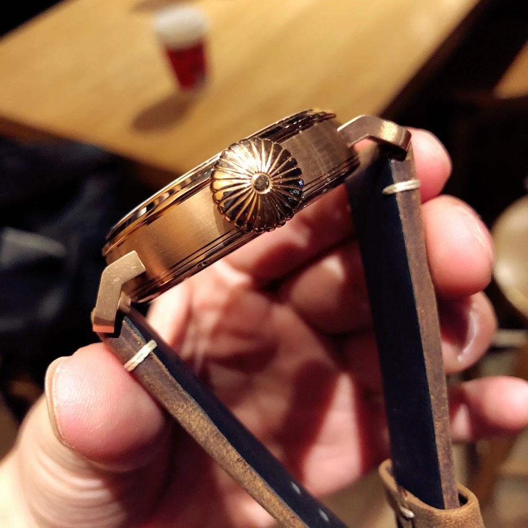 真力時 大飛 新款限量版原裝1:1 殼套 45mm*14mm  8215自動機械機芯 零返修 藍寶石玻璃 超級瑞士夜光 高檔進口瘋馬皮！！！