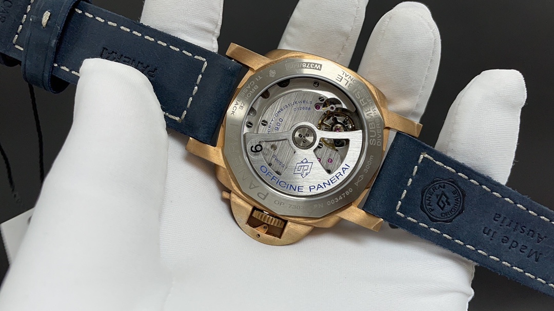 沛納海Pam1074 47mm 自動上鏈機械機芯 頂級品質 出貨實拍✈️