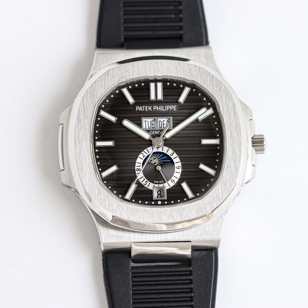 高端復刻1-1 TW推出全新 百達斐麗 PP 鸚鵡螺5726/1A🔥 百達翡麗 鸚鵡螺系列 
全新開模全新力作頂級V2版本上新！
