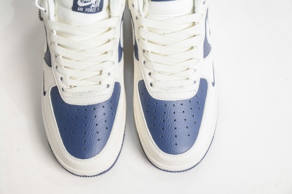 Nike Air Force 1 Low 07 x Balenciaga 巴黎世家聯名-米白藏藍  
貨號：DN1688 817
Size：36 36.5 37.5 38 38.5 39 40 40.5 41 42 42.5 43 44 44.5 45
