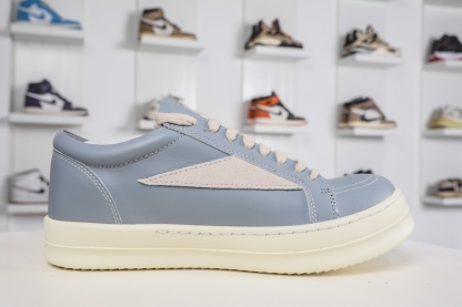 RICK OWENS/RO Hollywood 歐文斯 圓頭系帶低幫板鞋 
尺碼:36 37 38 39 40 41 42 43 44 45 46