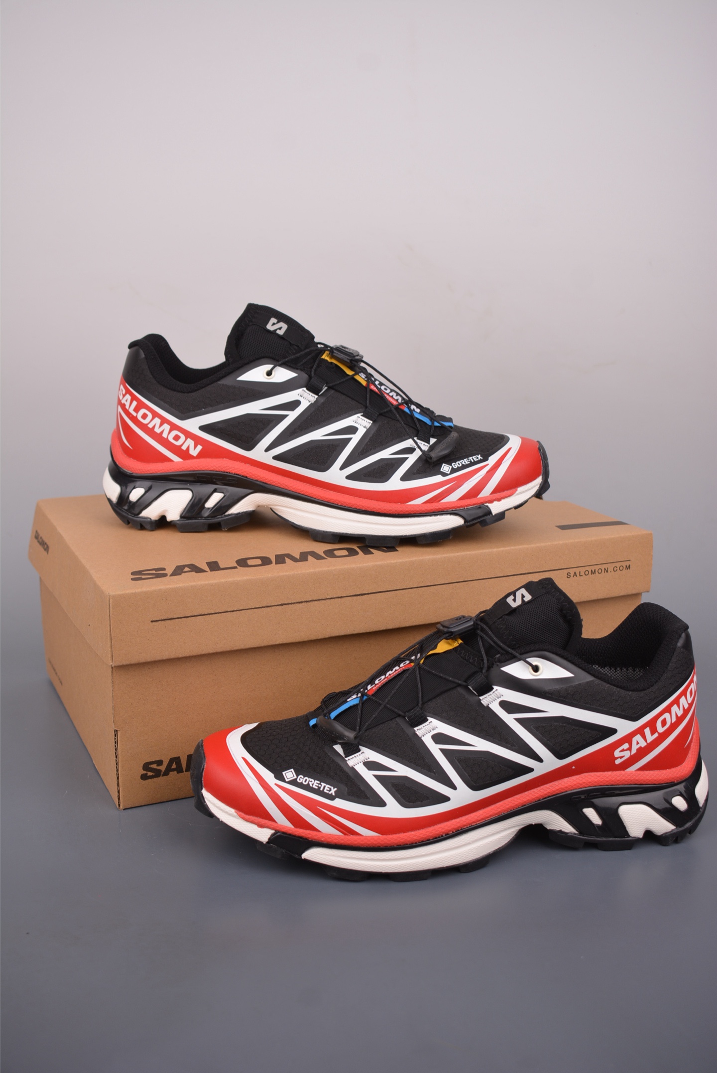 薩洛蒙 Salomon XT-6
GTX 探索者系列 
潮流越野機能戶外休閒運動跑步鞋
官方貨號: 479749 293633
尺碼：35 36 36.5 37 38 38.5 39 40 40.5 41.5 42 42.5 43 44 45 46