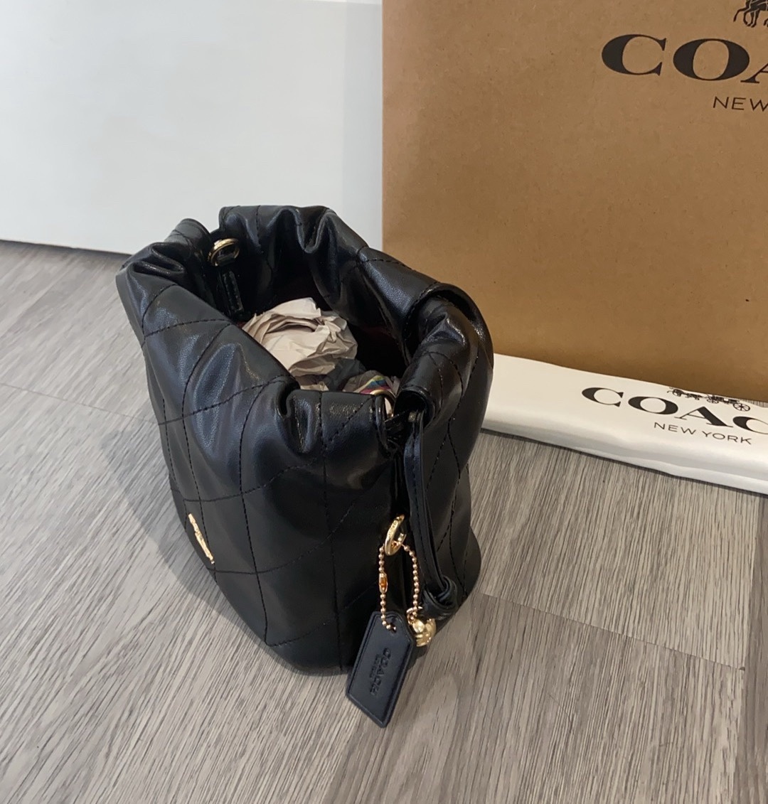 新品 CDB69迷你Faye雲朵包太精緻了 新款迷你Faye雲朵包太精緻太可愛了黑色小羊皮絎縫設計妥妥的風搭配這個冬天不失美麗 
尺寸16-17-13