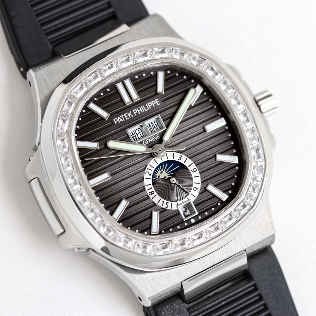 高端復刻1-1 TW推出全新 百達斐麗 PP 鸚鵡螺5726/1A🔥 百達翡麗 鸚鵡螺系列 
全新開模全新力作頂級V2版本上新！
