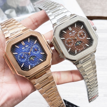 
八角殼系列 精緻百搭🎈🎈
【最新】：百達翡麗 🔥最新設計🔥大飛輪精品🎈🎈
【類型】：精品男士腕表
【錶帶】：真牛皮錶帶
【機芯】：高端全自動機械機芯
【鏡面】：礦物質強化玻璃（更高清）
品味高雅 浩瀚大氣 匠心獨運 腕間瑰寶
尺寸：直徑42mm厚12mm熱賣上市！歡迎轉載！