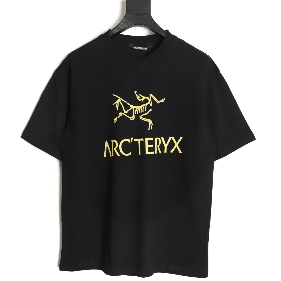 Ayc`Teryx  始祖鳥 字母LOGO彩繪漸變短袖
高端32s雙紗280克面料
重磅面料 定制拉架羅紋同缸同染 三標齊全 男女同款 
T 尺碼：S M L