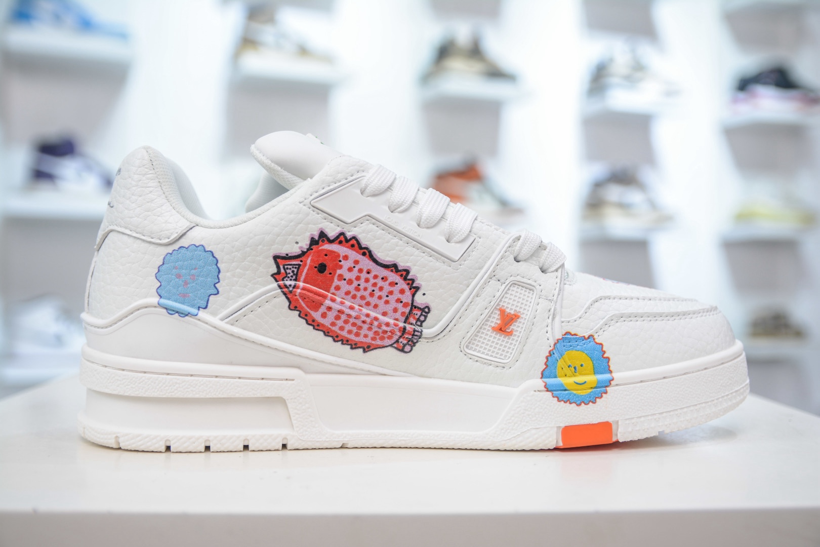 Louis Vuitton Trainer lv時裝走秀運動鞋板鞋  SIZE：36 37 38 39 40 41 42 43 44 45