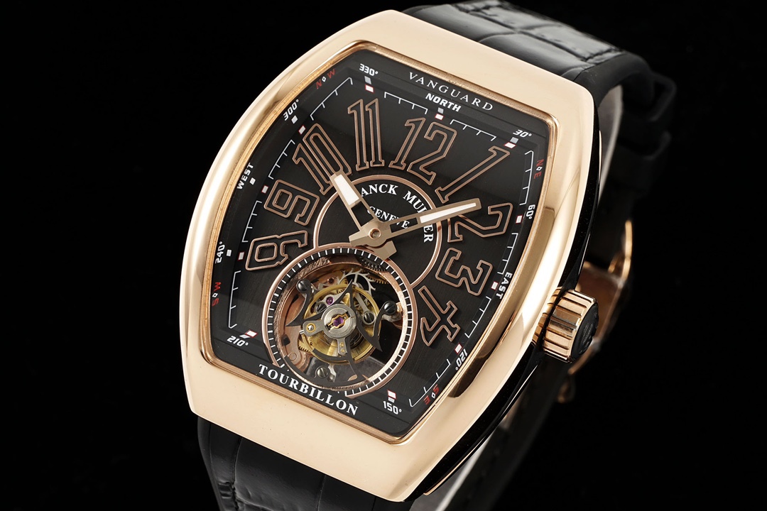 RMS最新款 頂級復刻 法蘭克穆勒V45 Vanguard陀飛輪系列 歷時多年研發機芯 
1 1:1 超級復刻原裝複雜法穆蘭陀飛輪機芯 細節完美到位 打造正品機芯獨具的雙發條盒 超薄工藝 
2超長72小時動力儲存 告別每天手動上鏈 高端玩家的定制款 把頭上鏈30個半圈 發條盒為滿 不需要過度上鏈 
3 千錘百鍊 316L精鋼表殼 超薄表殼 與原裝一致厚度 彎曲弧度 更加貼合手腕 佩戴舒適 
4 純正進口意大利小牛皮 貼合手感品質一流的進口氟橡膠錶帶 與正版全完通用互換
5瑞士工程師 原版機芯拆解 一比一甲