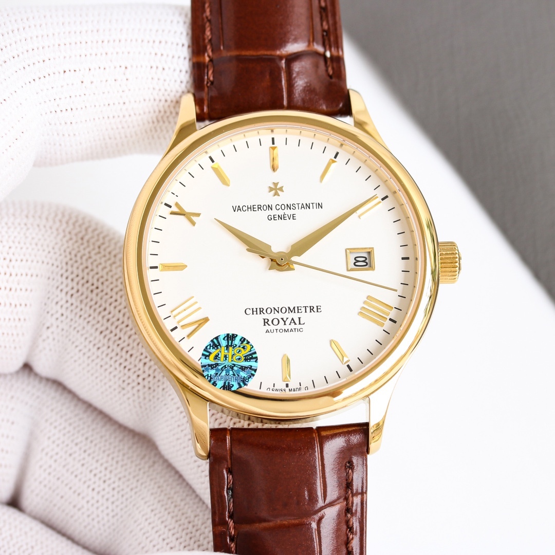 
江詩丹頓傳承系列腕表火爆上市！🔥簡雅大方，完美結合，讓你感受優雅紳土氣息！[禮物]該表搭載原裝進口9015超薄機芯，每小時振頻28800次，性能穩定，零返修！表殼： 釆用316 精鋼，藍寶石玻璃鏡面！🎖搭配意大利真皮錶帶原裝扣，直徑：40 mm，超強防水，簡潔大氣，高端品質，適合各種商務場合，送禮首選！