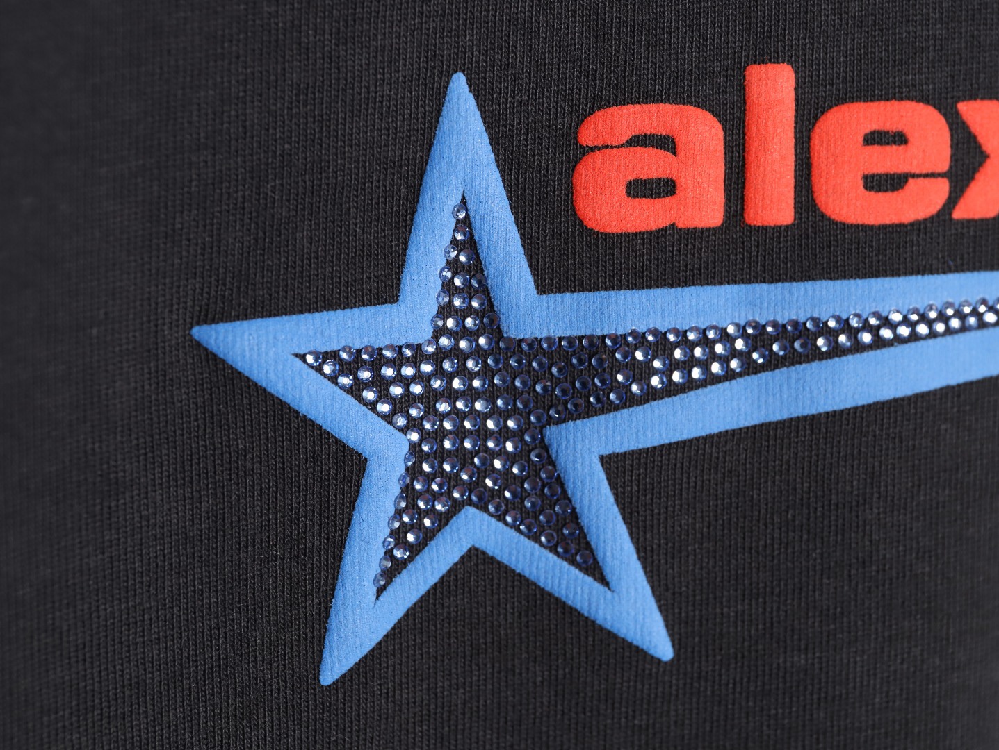 🔝Alexander Wang 亞歷山大王 26SS 燙鑽流星印花短袖T恤
獨家對版定織定染高品質精梳棉棉紗 面料手感柔軟舒適，與原版面料相同！水洗去毛，正品版型，做到了真正的"oversize“版型
尺碼：S-XL