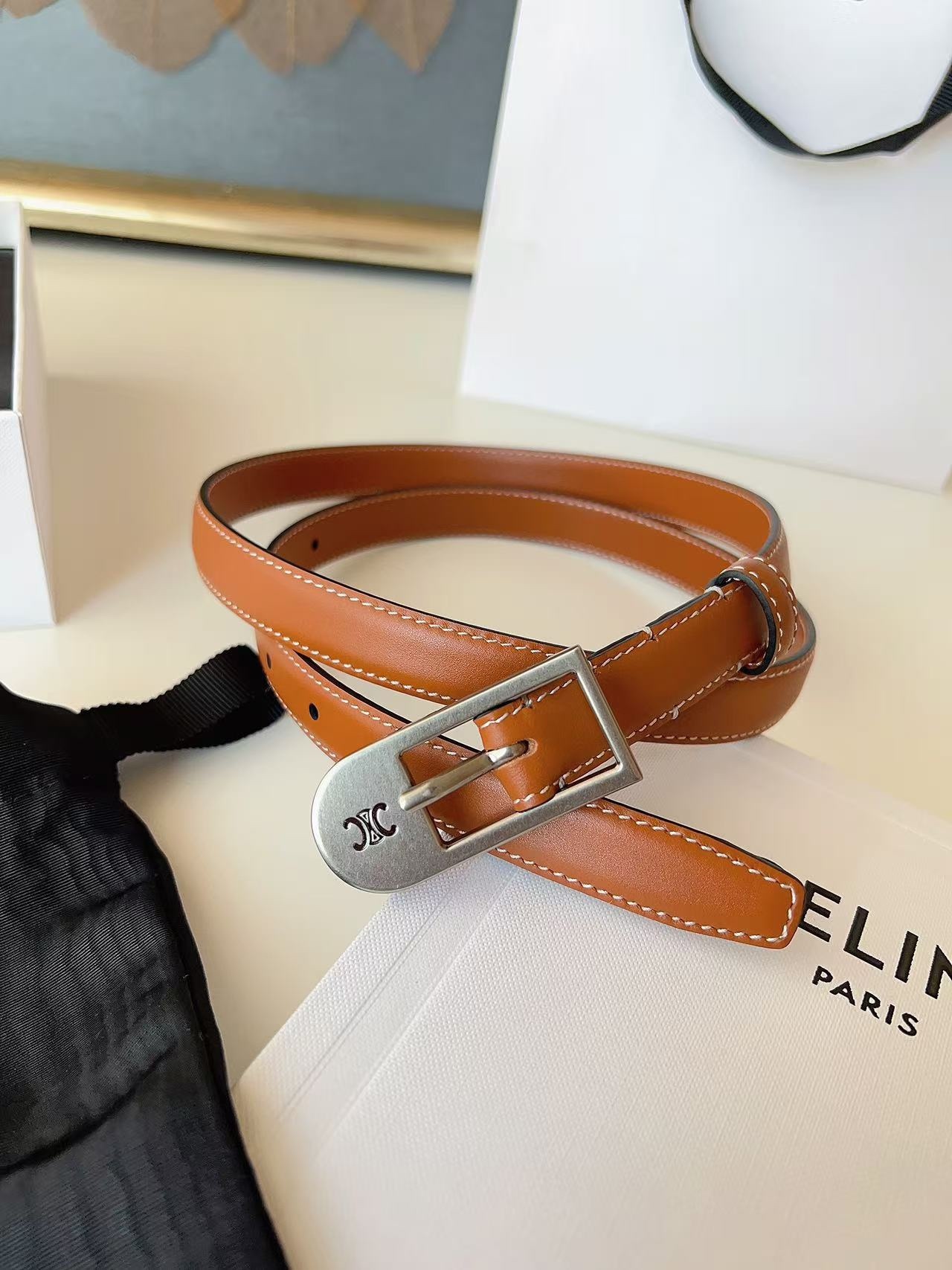 上新～塞琳💋意大利🚢原廠皮料女士尺寸1.8CM進口爐內五金並非市場iT水調五金所見所得