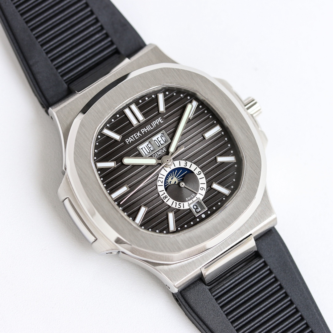 高端復刻1-1 TW推出全新 百達斐麗 PP 鸚鵡螺5726/1A🔥 百達翡麗 鸚鵡螺系列 
全新開模全新力作頂級V2版本上新！
