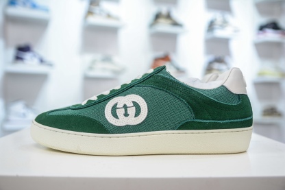 Gucci 古馳G75 圓頭系帶運動鞋 
尺碼：35 36 37 38 39 40 41 42 43 44 45 46