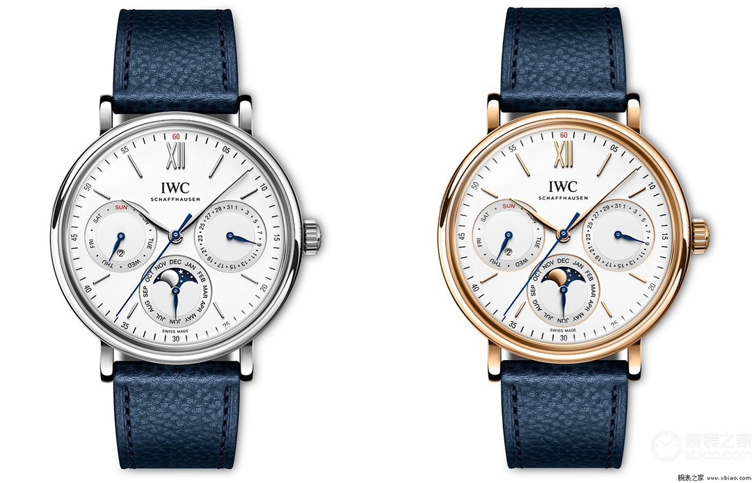 🔥顏值巔峰  傾情演繹🔥
IWC旗下最耀眼的明星，萬年一瞬，品鑒IWC萬國柏濤菲諾萬年曆腕表！
1⃣️ 【機芯】採用3836-2型自制機芯，其機芯運轉穩定，月相處更是1:1還原正品，在光線下月相中的星星太陽更是明亮發光，走時精准，幾乎零返修！
2️⃣【表殼】正品開模，1:1完美還原！腕表尺寸40mm，整個表殼採用獨家研發的CNC精磨工藝，與原裝工藝效果如出一轍！
3️⃣【錶盤】錶盤12刻度細節精益求精，1:1還原鍍銀錶盤，9位更是1:1還原閏年設計，採用雙面防反光拱形鍍膜鏡面，使其整體錶盤質感更佳