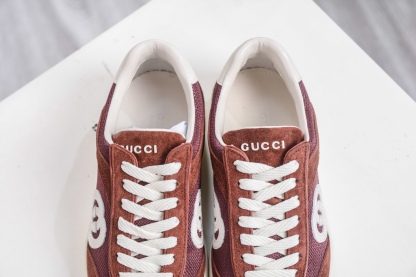 Gucci 古馳G75 圓頭系帶運動鞋
尺碼：35 36 37 38 39 40 41 42 43 44 45 46