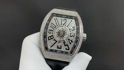 V45法兰克穆勒 满天星 白钻 44mm 2824机 顶级品质 出货实拍✈️