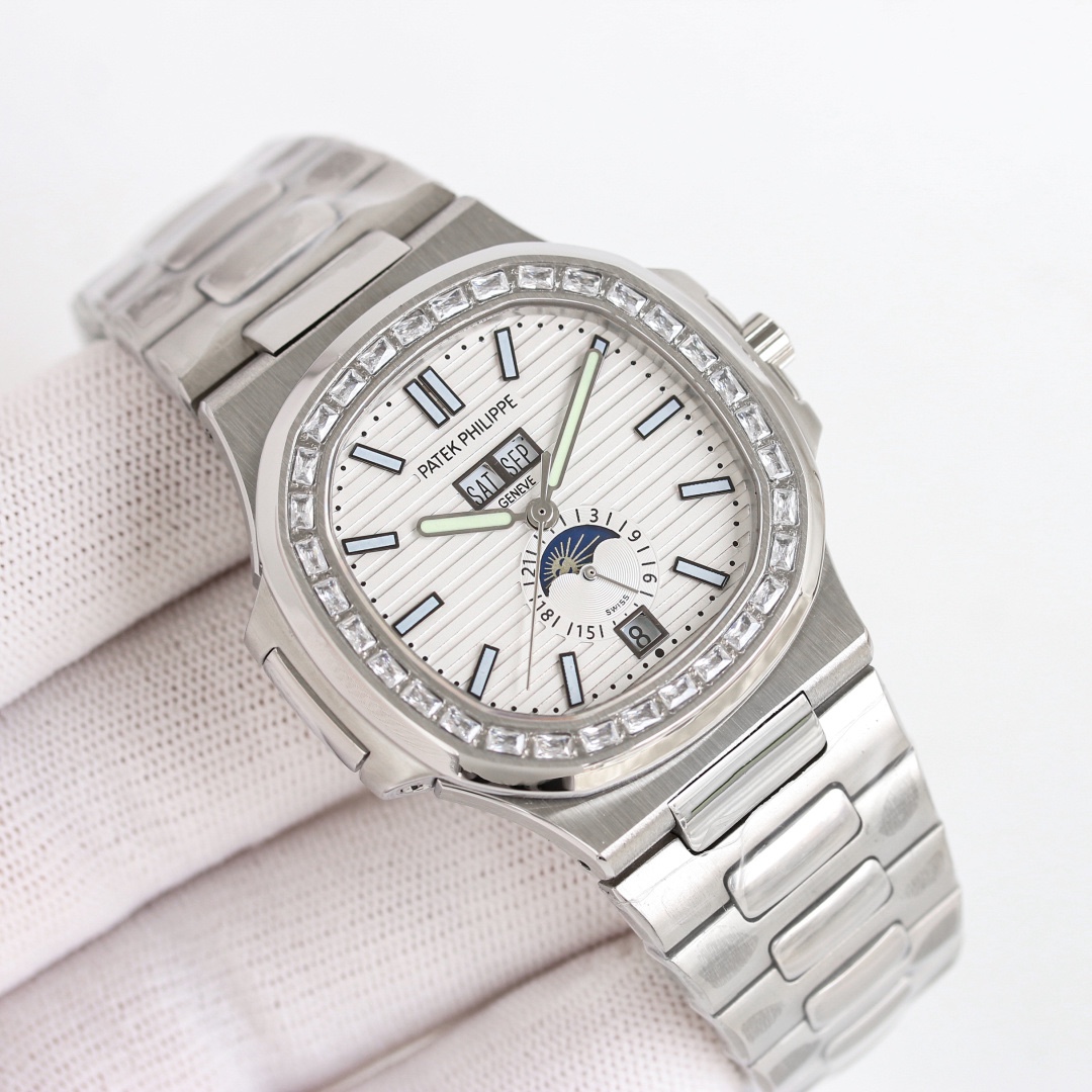 高端復刻1-1 TW推出全新 百達斐麗 PP 鸚鵡螺5726/1A🔥 百達翡麗 鸚鵡螺系列 
全新開模全新力作頂級V2版本上新！