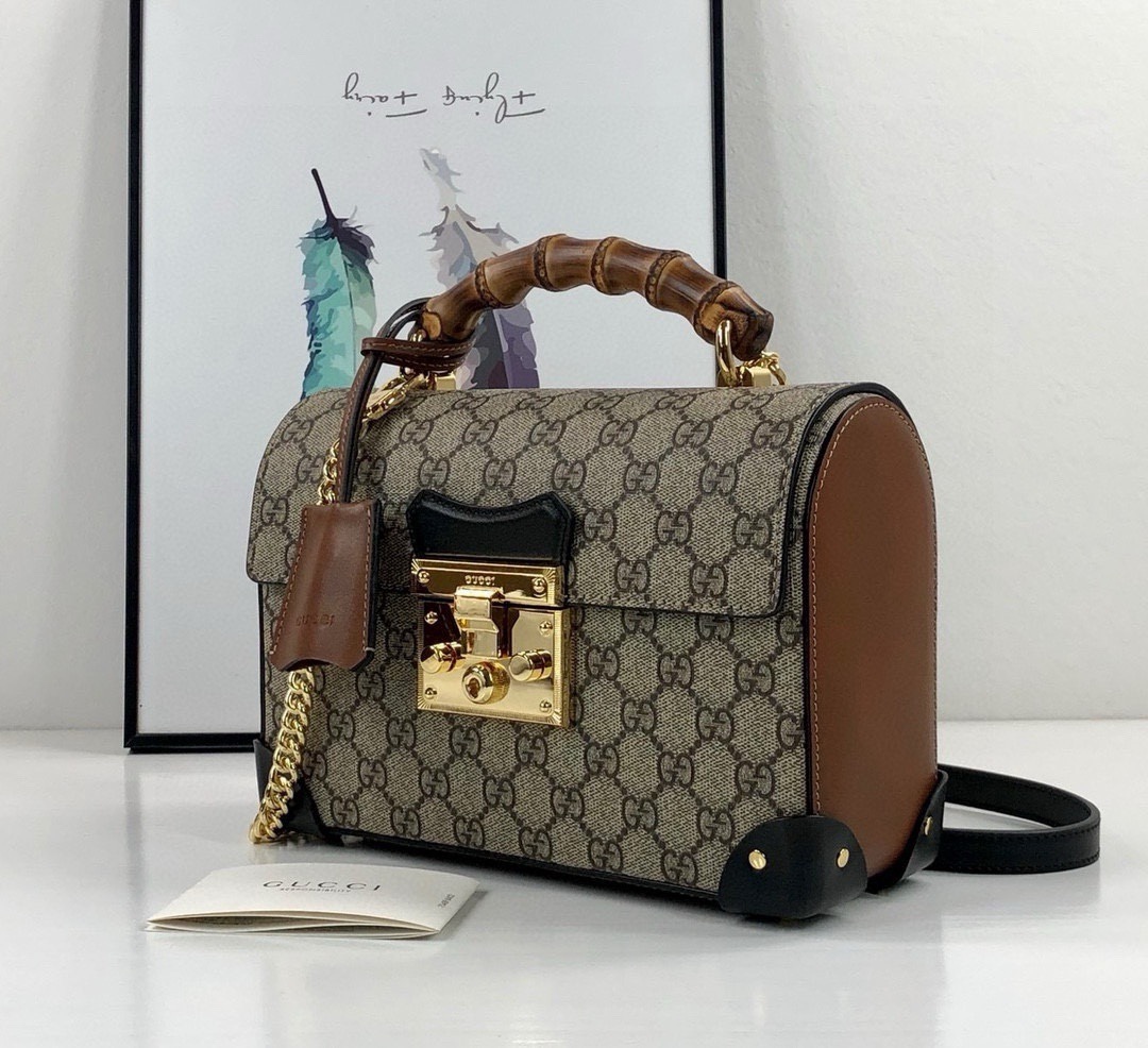 GUCCI新款專櫃品質，原單貨，實物實拍，款號603221啡，尺寸24x17x10