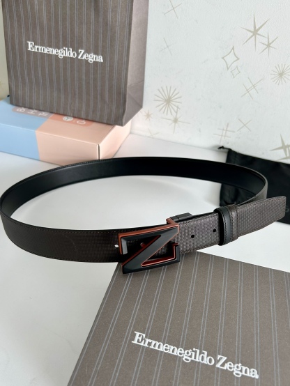 傑尼亞【Zegna】何謂當代男士 活動造型 系列，新款純銅旋轉針扣，雙面可用 隨心搭配，寬3.5cm，男士風尚的全新概念.