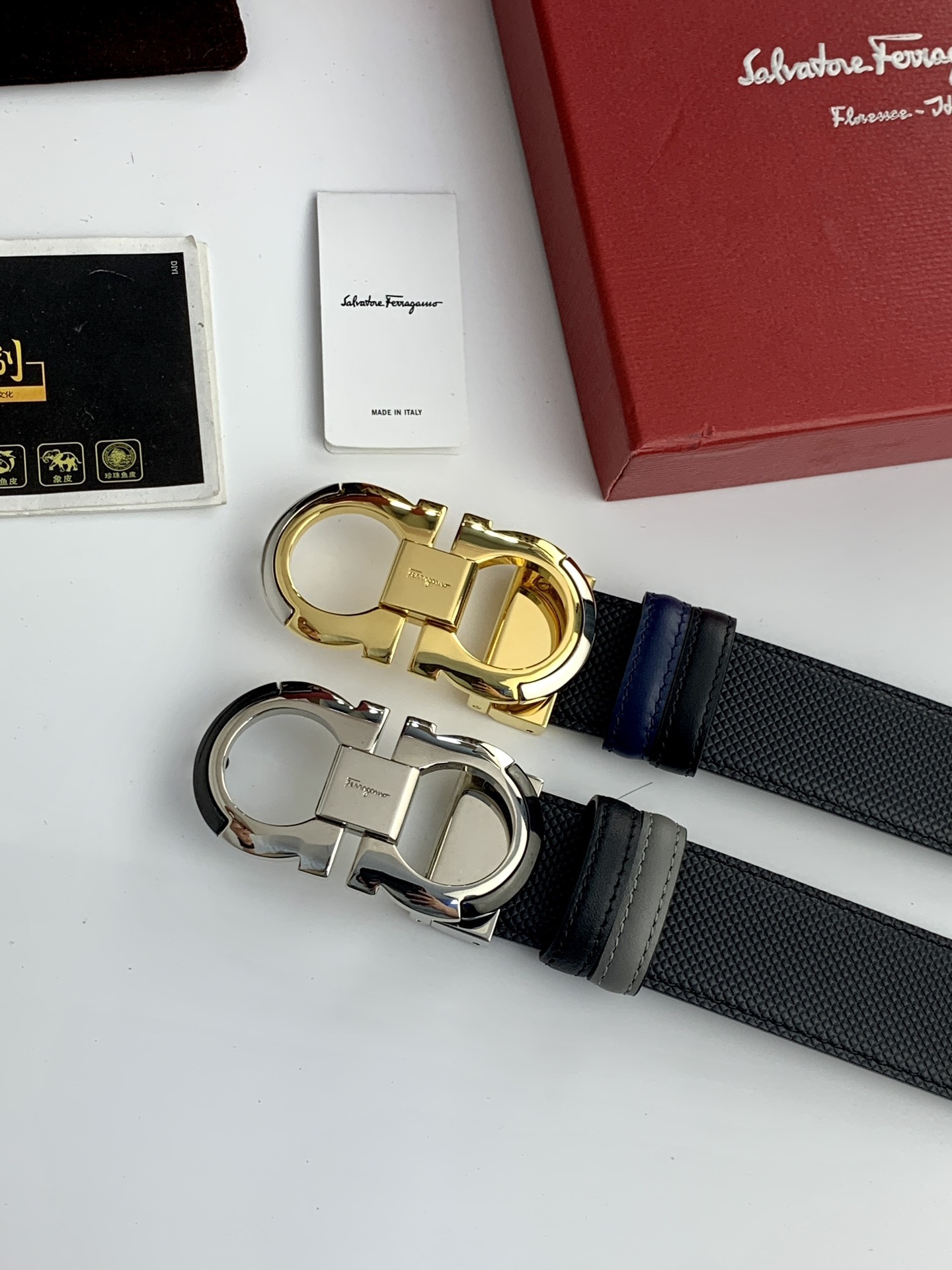 〖F家〗這款皮帶採用雙面小牛皮，搭配新款純銅扣，打造高雅考究的造型。寬3.5cm，長度可調節，達到量身定制般的修身效果。