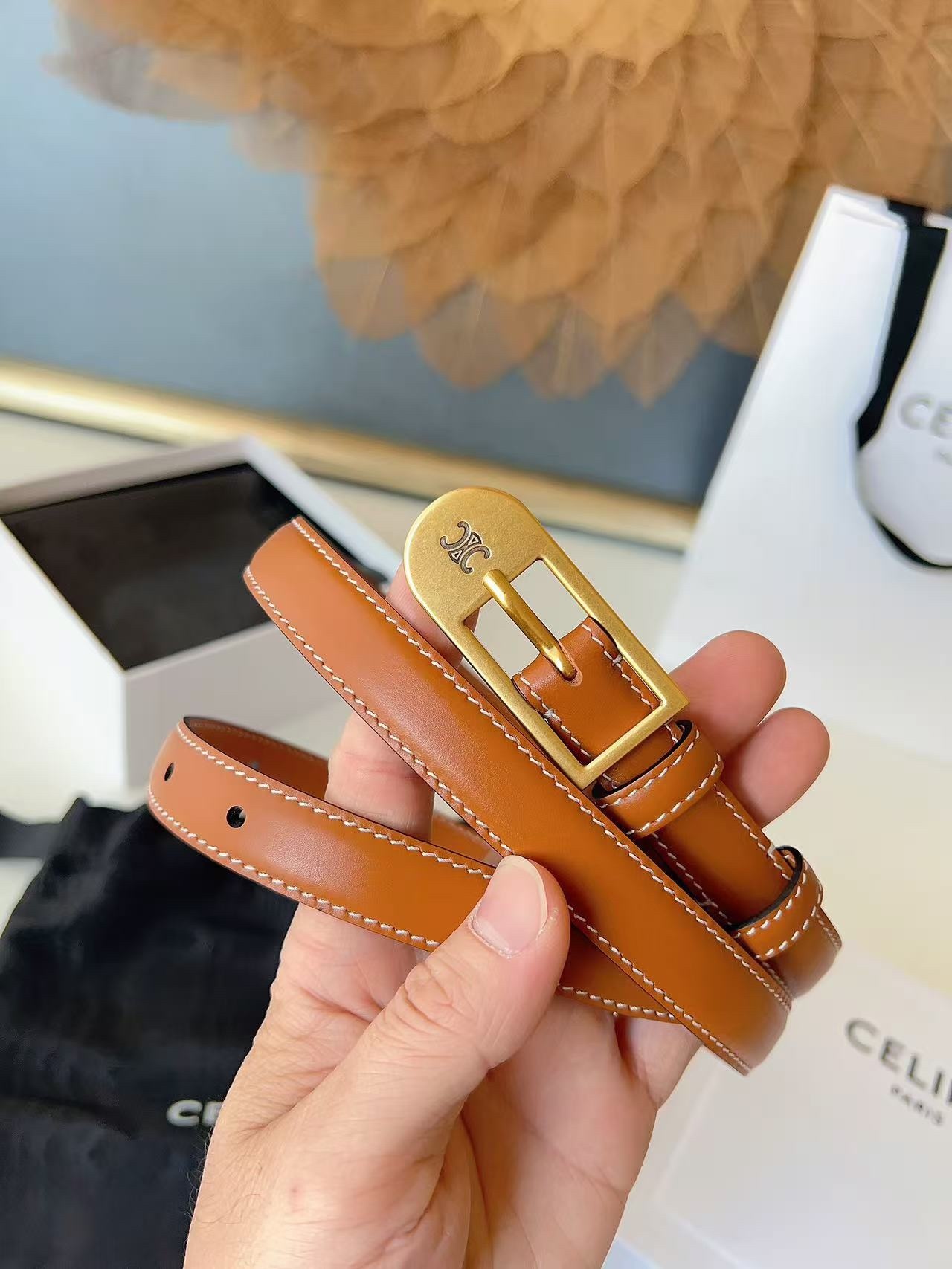 
上新～塞琳💋意大利🚢原廠皮料女士尺寸1.8CM進口爐內五金並非市場iT水調五金所見所得