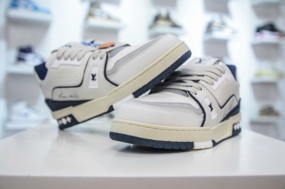 Louis Vuitton Trainer lv時裝走秀運動鞋板鞋 SIZE：36 37 38 39 40 41 42 43 44 45