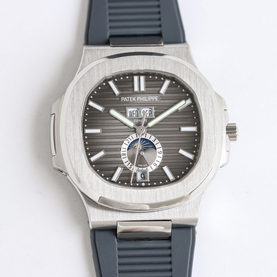 高端復刻1-1 TW推出全新 百達斐麗 PP 鸚鵡螺5726/1A🔥 百達翡麗 鸚鵡螺系列 
全新開模全新力作頂級V2版本上新！
