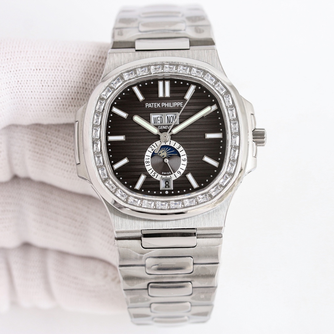 高端復刻1-1 TW推出全新 百達斐麗 PP 鸚鵡螺5726/1A🔥 百達翡麗 鸚鵡螺系列 
全新開模全新力作頂級V2版本上新！
