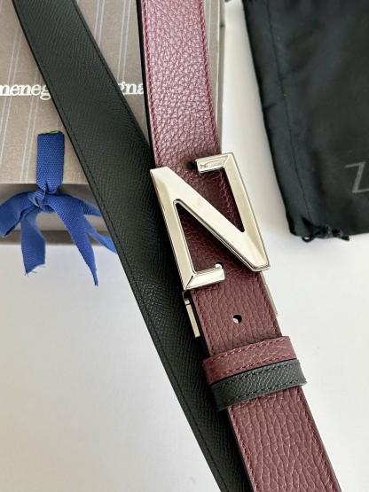 傑尼亞【Zegna】何謂當代男士 活動造型 系列，新款純銅旋轉針扣，雙面可用 隨心搭配，寬3.5cm，男士風尚的全新概念.