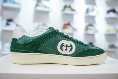 Gucci 古馳G75 圓頭系帶運動鞋 
尺碼：35 36 37 38 39 40 41 42 43 44 45 46
