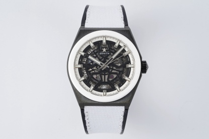 L真力時DEFY系列全新升級版，殼身 頭粒 機芯 表扣等均做了升級調整。一款根據路虎標誌性花輪轂設計而成的高顏值鏤空腕表。

原裝開模鑄造，極致還原表殼的每一處細節打磨倒角，盡顯原裝菱角分明、堅毅果敢的陽剛氣質。完美的41mm表經，適配大眾男性手寸，正裝休閒兩不誤。根據汽車輪轂設計而成的五角星錶盤，未來概念感十足。同步官網新款五角星折疊扣，搭載定製版Cal.670sk全自動機械機芯，鏤空日曆的大小與位置、機芯夾板、齒輪、五角星陀皆按原版機芯數據拆解鍛造而成。

LF臻品 陳奕迅Eason同款，時尚前衛、