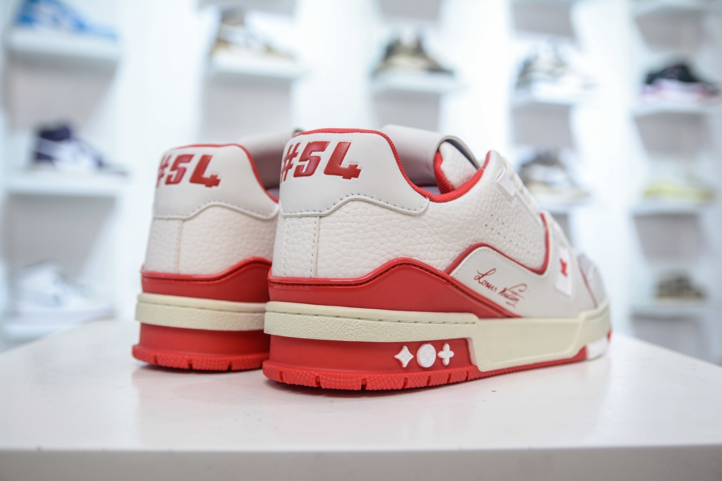 Louis Vuitton Trainer lv時裝走秀運動鞋板鞋 SIZE：36 37 38 39 40 41 42 43 44 45