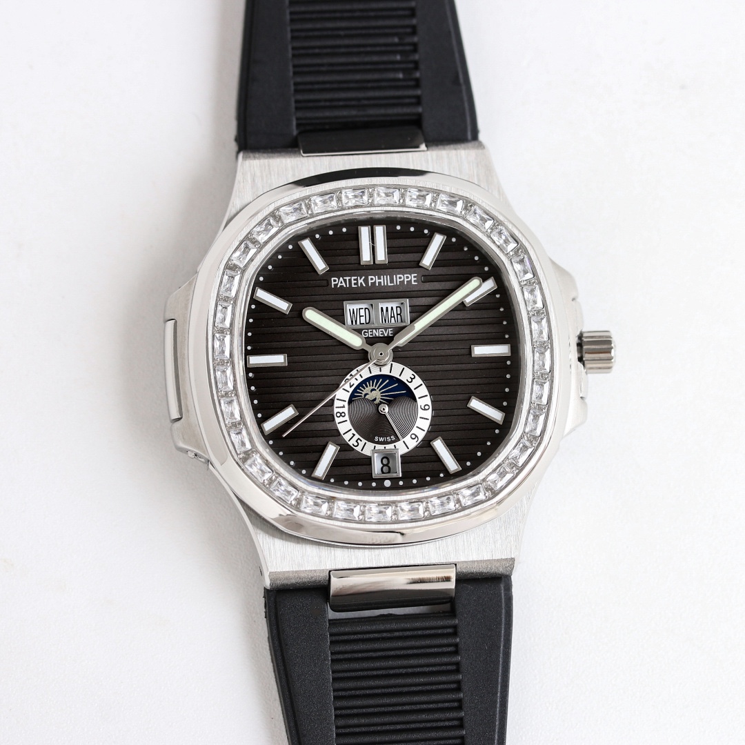 高端復刻1-1 TW推出全新 百達斐麗 PP 鸚鵡螺5726/1A🔥 百達翡麗 鸚鵡螺系列 
全新開模全新力作頂級V2版本上新！
