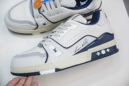 Louis Vuitton Trainer lv時裝走秀運動鞋板鞋 SIZE：36 37 38 39 40 41 42 43 44 45