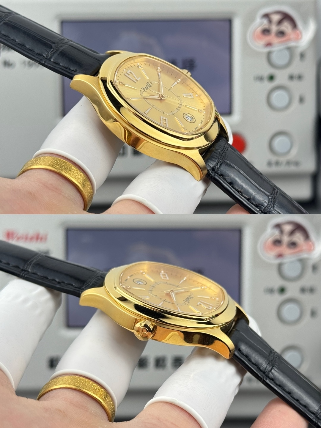 熱賣款🔥🔥🔥！方形殼—在推出新面孔—更別緻—更有型—經典
品牌：伯爵(方正卓絕 精緻之作）爆賣款🎉🎉🎉
類型：精緻款男士腕表（卓越）有轉必賣
錶帶：真牛皮&316L錶帶（舒適）大氣磅礡
機芯：超頂級機械2824機芯（穩定）
材料：礦物質超強鏡面（耐磨）
大氣風範 無限渴望 特別創意 載譽上市
尺寸：直徑42mm厚10mm榮譽
新款上市！歡迎轉載！