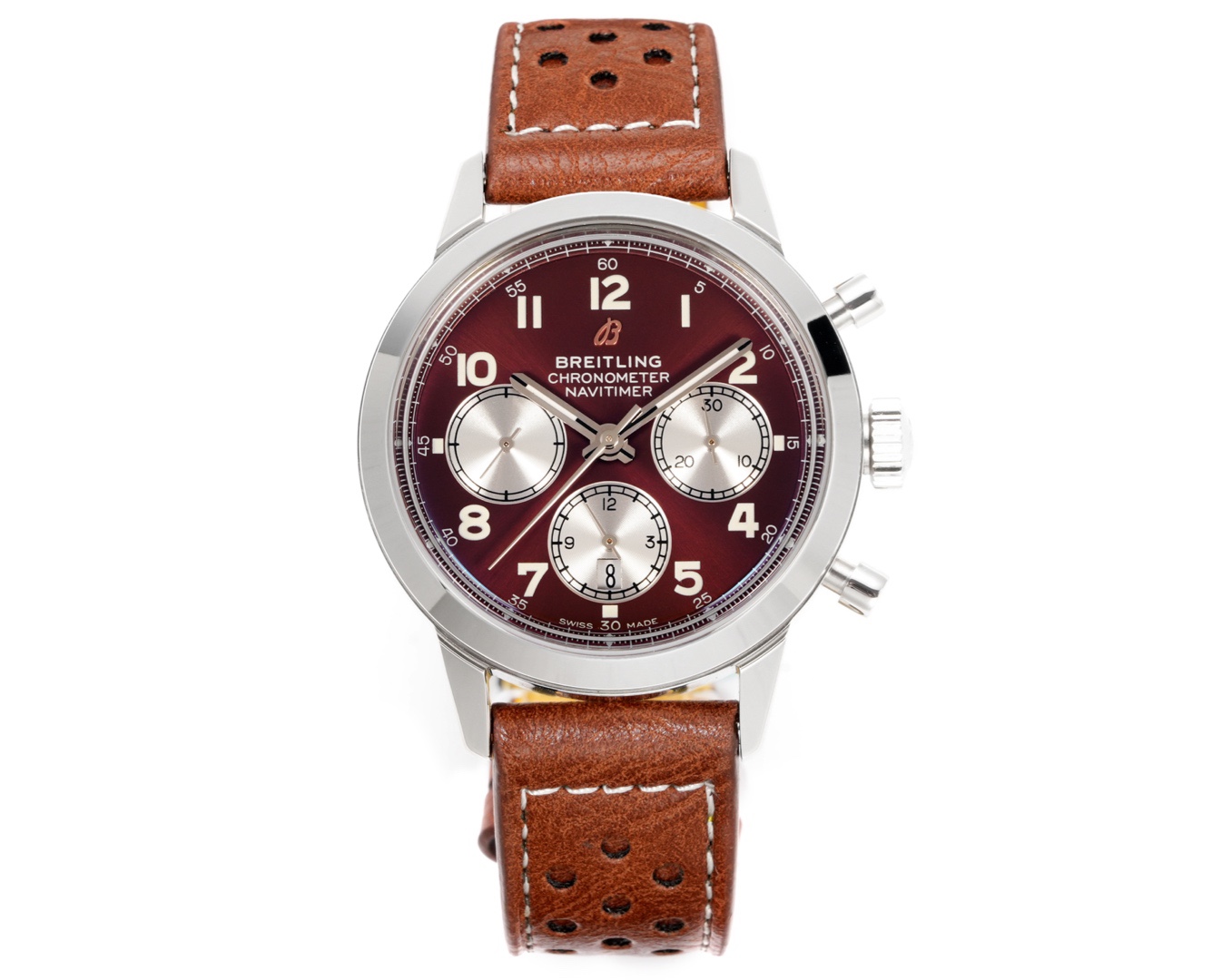 
百年靈新品 BN9 越洋系列AB015212.BF26743P.A20BA.1  材質： 316L精鋼直徑： 41毫米厚度： 13.65毫米 表鏡： 鍋蓋弧面藍寶石，雙面防眩處理表底： 旋入式精鋼，透明藍寶石表冠： 非旋入式，雙密封墊機芯：7750機芯 復刻首選 精緻推薦男士多功能機械腕表 ，精心打造超真實實物圖拍攝。