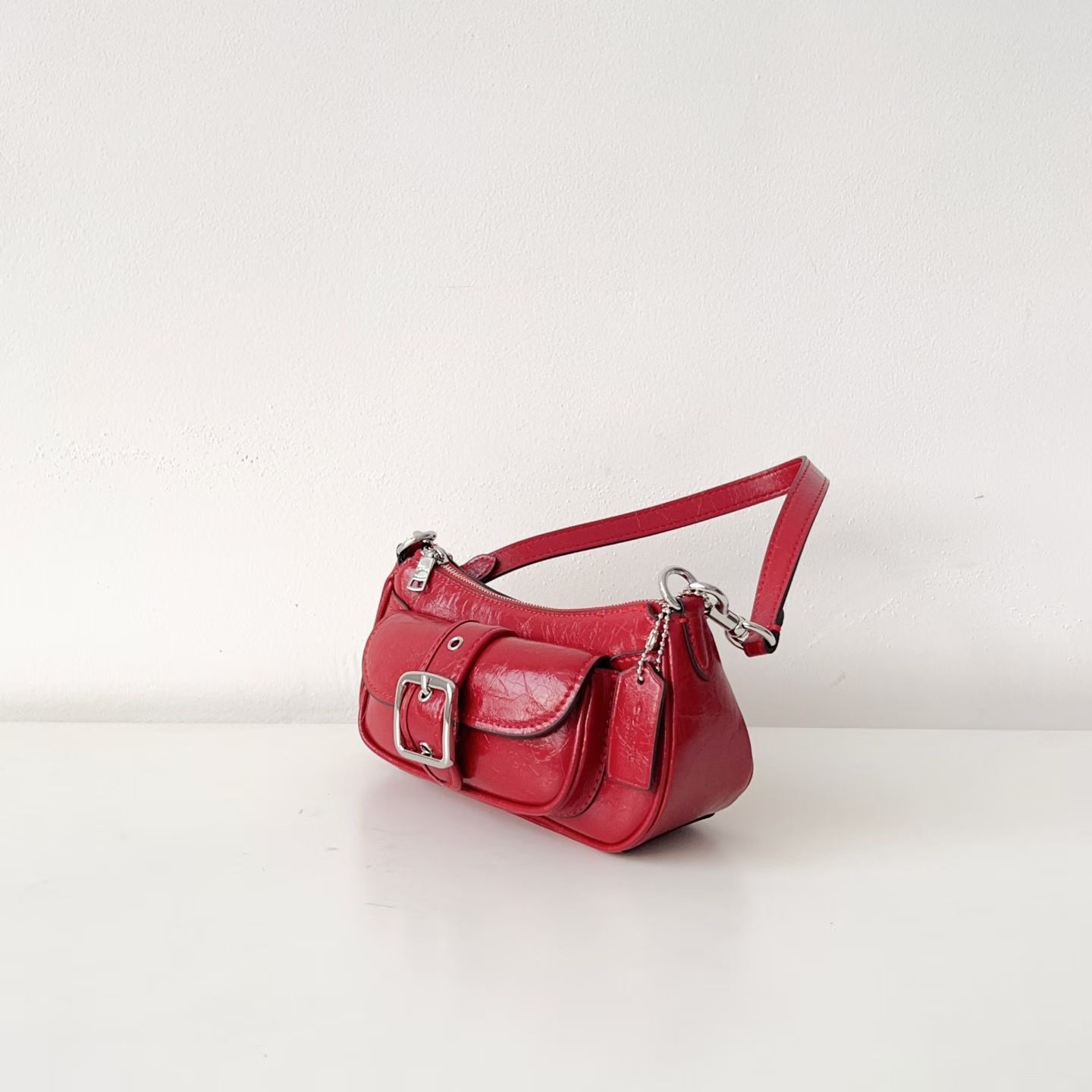 .Coa*h |Ashton Baguette12月新品新款女包 CDB13 CDB18 CDB19 超級棒 側面logo也非常精緻喲	可單肩 斜挎
尺寸19/10/9