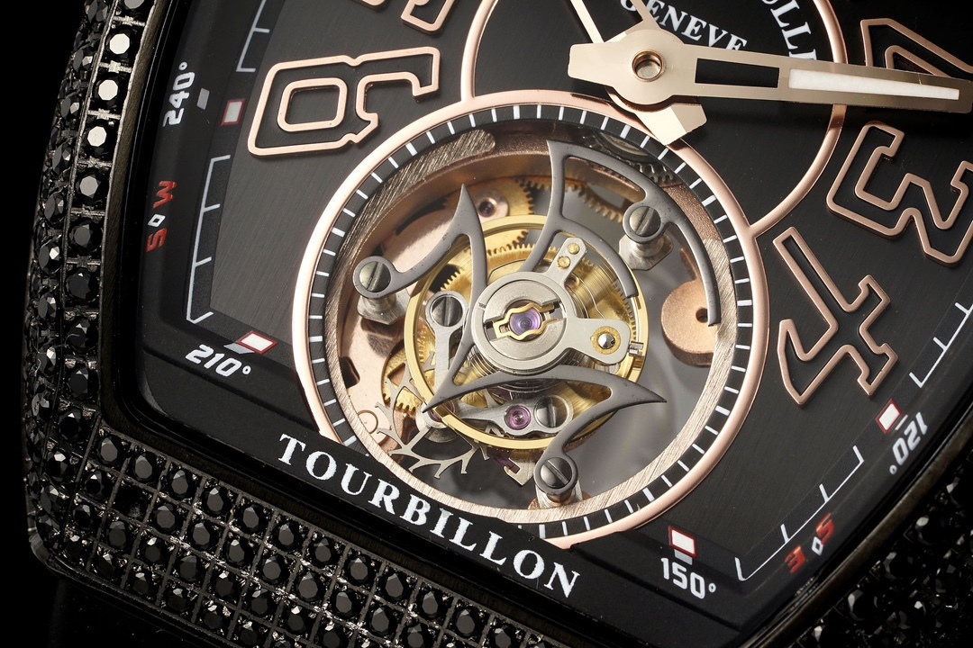 RMS 最新款 頂級復刻 法蘭克穆勒V45 Vanguard陀飛輪系列 歷時多年研發機芯 
1 1:1 超級復刻原裝複雜法穆蘭陀飛輪機芯 細節完美到位 打造正品機芯獨具的雙發條盒 超薄工藝 
2超長72小時動力儲存 告別每天手動上鏈 高端玩家的定制款 把頭上鏈30個半圈 發條盒為滿 不需要過度上鏈 
3 千錘百鍊 316L精鋼表殼 超薄表殼 與原裝一致厚度 彎曲弧度 更加貼合手腕 佩戴舒適 
4 純正進口意大利小牛皮 貼合手感品質一流的進口氟橡膠錶帶 與正版全完通用互換
5瑞士工程師 原版機芯拆解 一比一