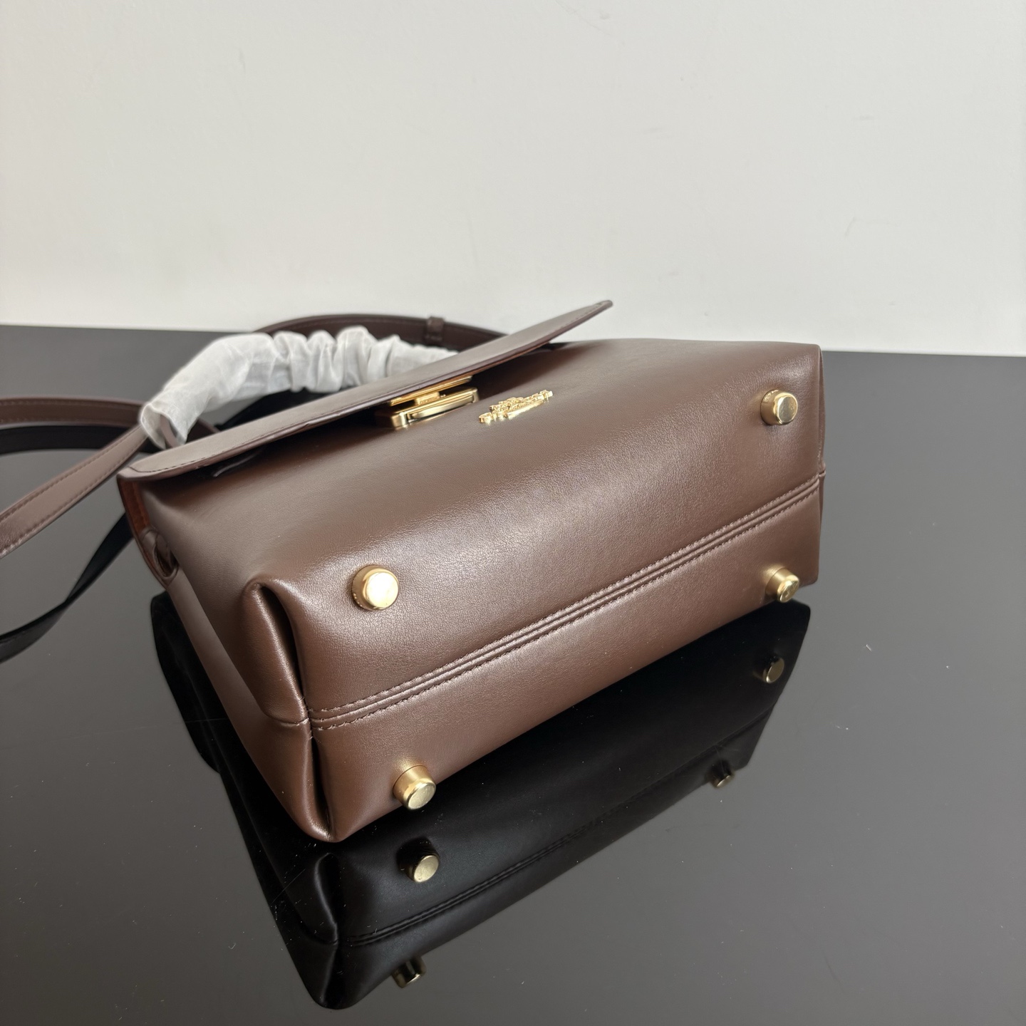 
COACH/蔻馳官方 奧萊款Emory 25女士皮質單肩手提包腋下包CCE54尺寸22.5*17.5*11