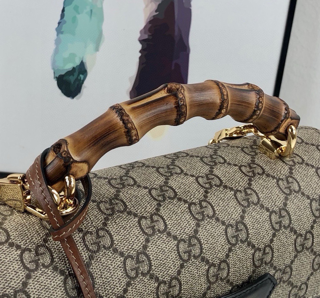 GUCCI新款專櫃品質，原單貨，實物實拍，款號603221啡，尺寸24x17x10